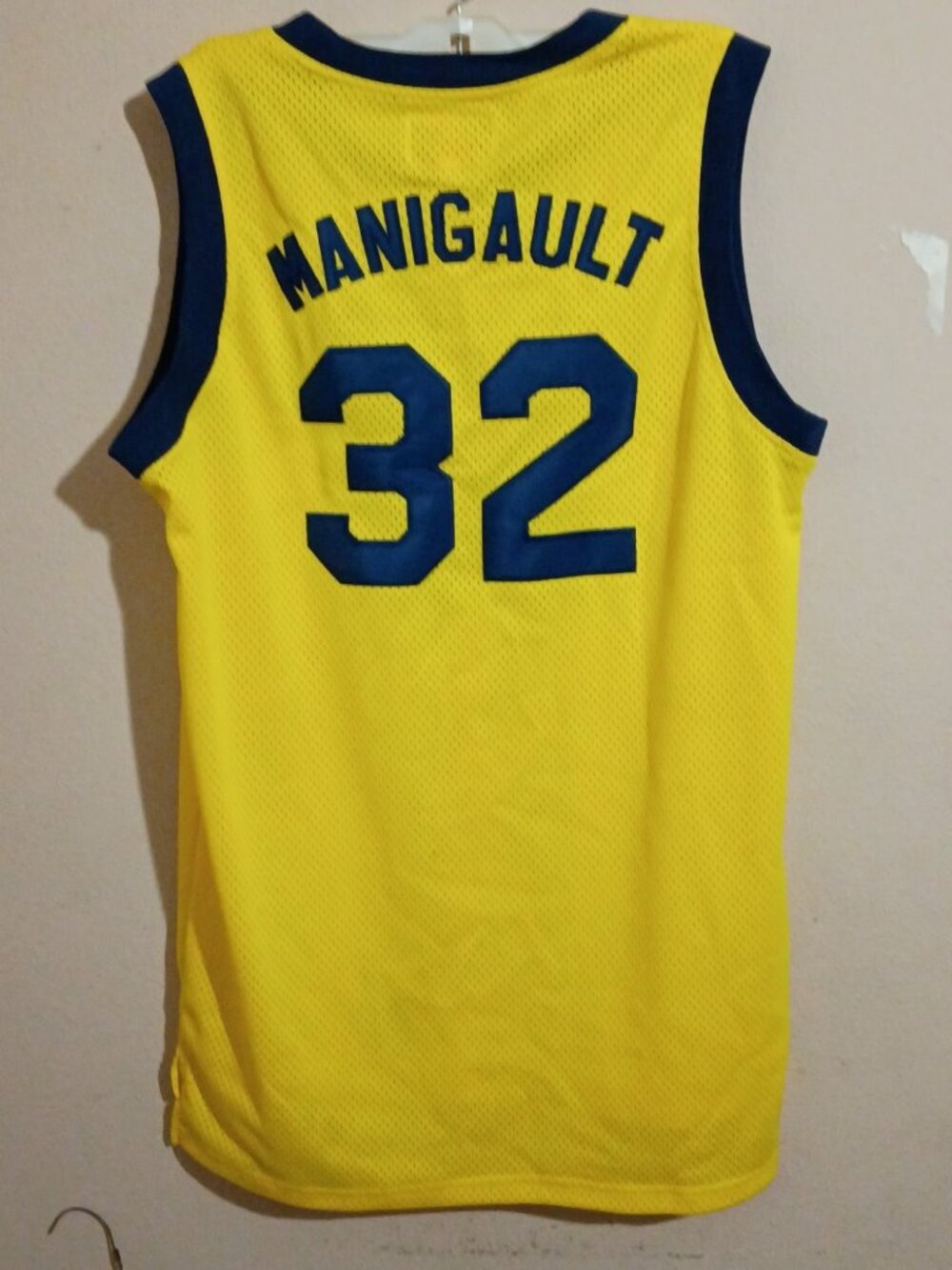 Throwback Manigault #32 J.C.Smith Basketball Jersey Streetball Sewn Hip Hop Sz L - Picture 6 of 10